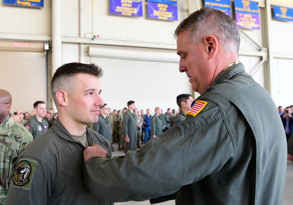 JB Charleston hosts largest DFC ceremony in decades, recognizes 51 mobility Airmen for heroic efforts during Operation Allies Refuge