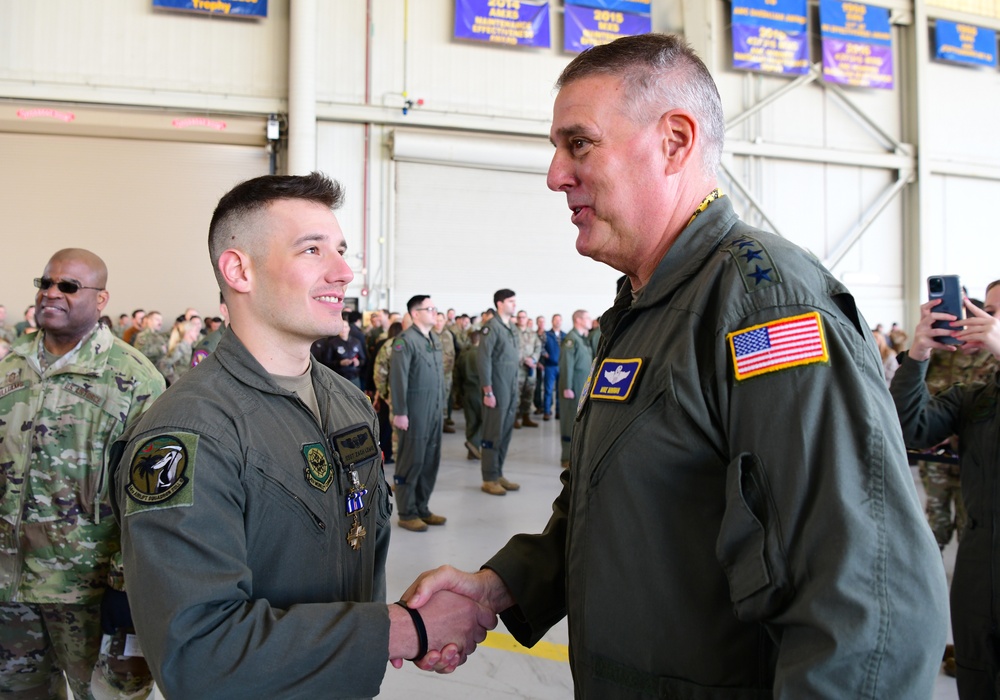 JB Charleston hosts largest DFC ceremony in decades, recognizes 51 mobility Airmen for heroic efforts during Operation Allies Refuge