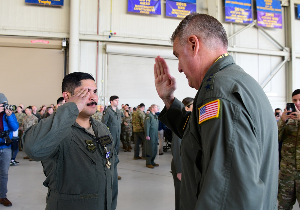 JB Charleston hosts largest DFC ceremony in decades, recognizes 51 mobility Airmen for heroic efforts during Operation Allies Refuge