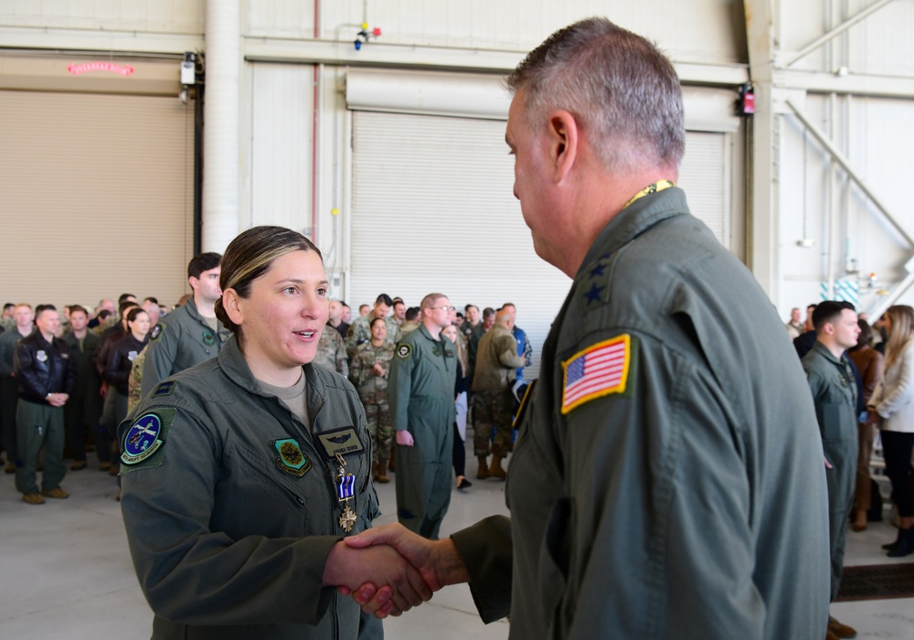 JB Charleston hosts largest DFC ceremony in decades, recognizes 51 mobility Airmen for heroic efforts during Operation Allies Refuge