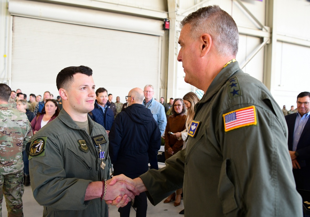 JB Charleston hosts largest DFC ceremony in decades, recognizes 51 mobility Airmen for heroic efforts during Operation Allies Refuge