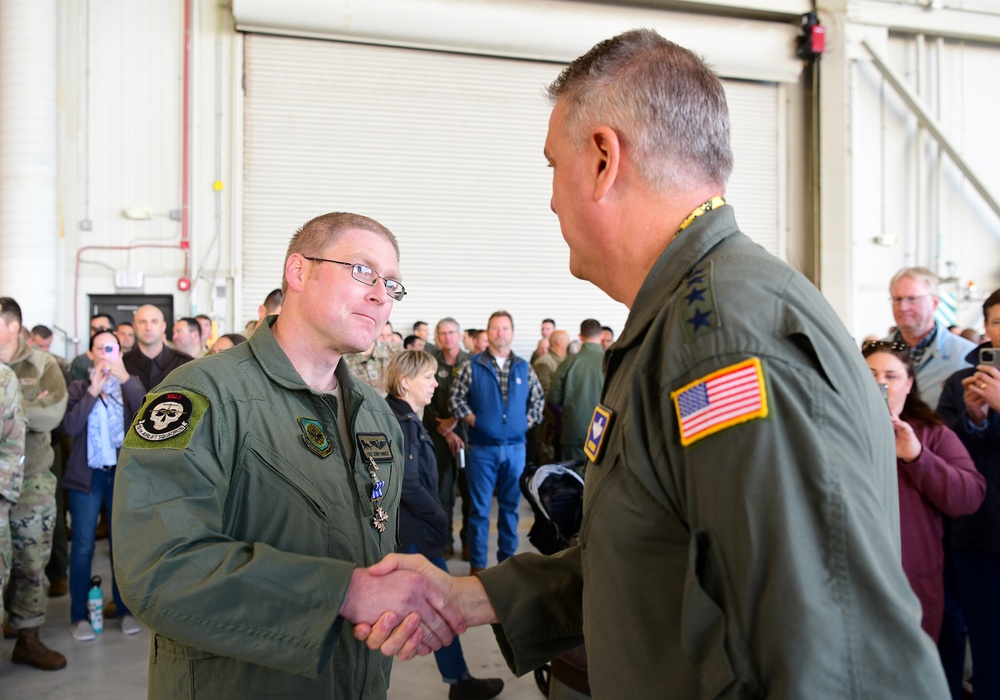 JB Charleston hosts largest DFC ceremony in decades, recognizes 51 mobility Airmen for heroic efforts during Operation Allies Refuge