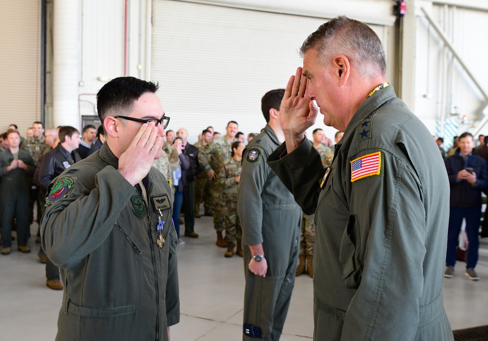 JB Charleston hosts largest DFC ceremony in decades, recognizes 51 mobility Airmen for heroic efforts during Operation Allies Refuge