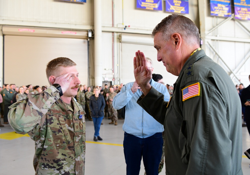 JB Charleston hosts largest DFC ceremony in decades, recognizes 51 mobility Airmen for heroic efforts during Operation Allies Refuge