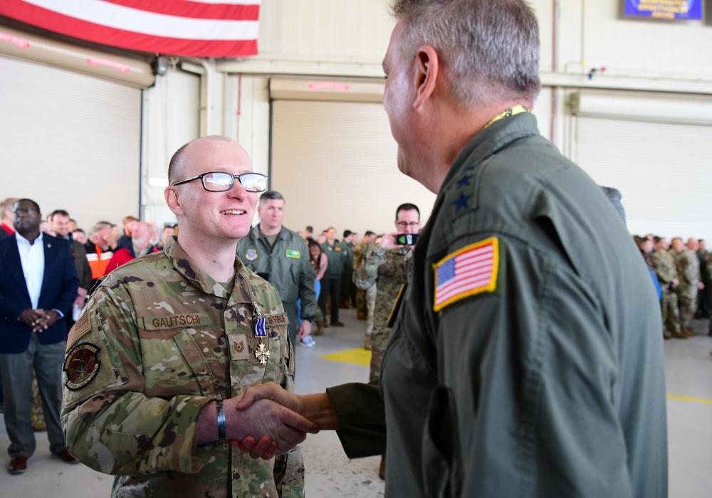 JB Charleston hosts largest DFC ceremony in decades, recognizes 51 mobility Airmen for heroic efforts during Operation Allies Refuge