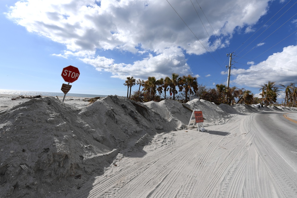 Beaches Remain Closed Following Hurricane Ian