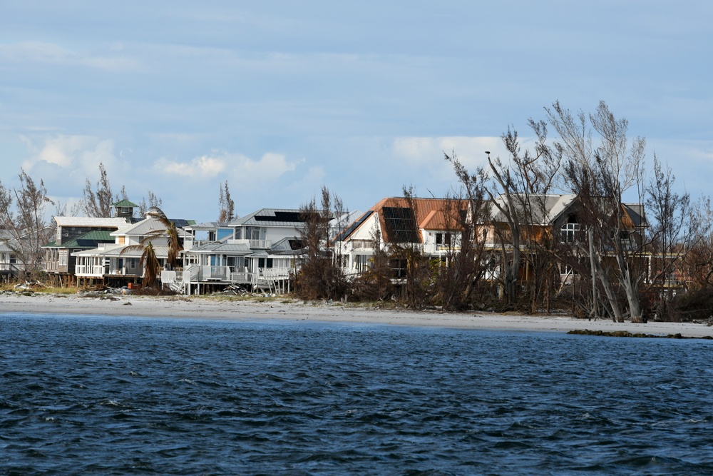 Houses on North Captiva Are Damaged By Hurricane Ian