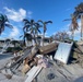 Piles of Debris Line the Streets Following Hurricane Ian