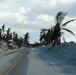 Sand Line the Streets of Neighborhoods Impacted by Hurricane Ian