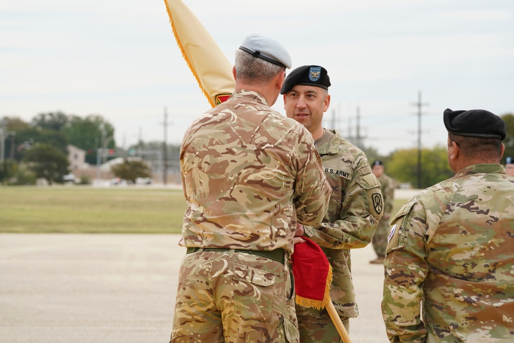 642nd Regional Support Group transfer of authority