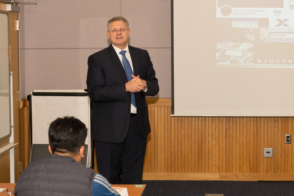 Orientation for New Employees at USAG Humphreys