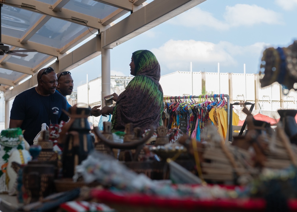 Camp Lemonnier hosts semiannual Djiboutian crafts bazaar