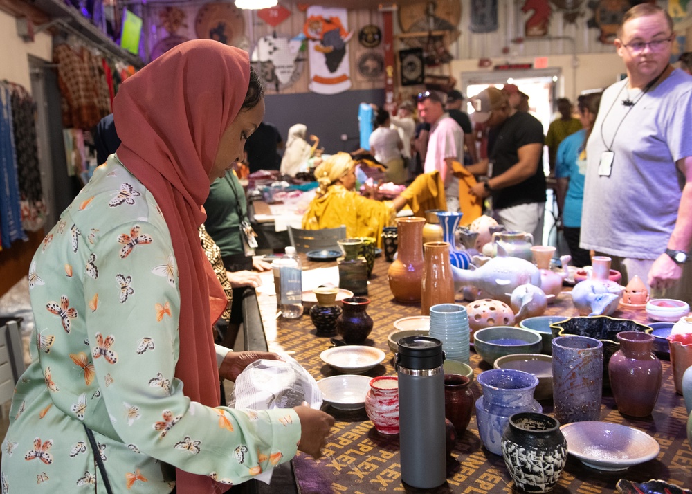 Camp Lemonnier hosts semiannual Djiboutian crafts bazaar