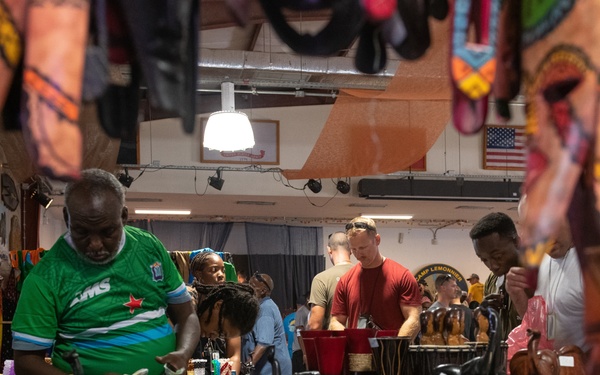 Camp Lemonnier hosts semiannual Djiboutian crafts bazaar