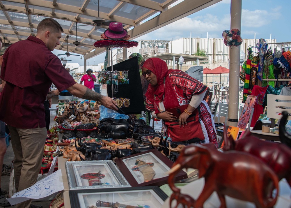 Camp Lemonnier hosts semiannual Djiboutian crafts bazaar