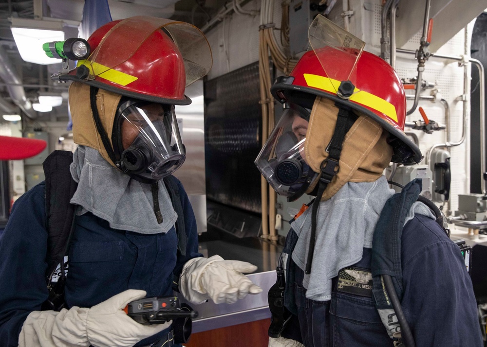 USS Tripoli General Quarters Drill
