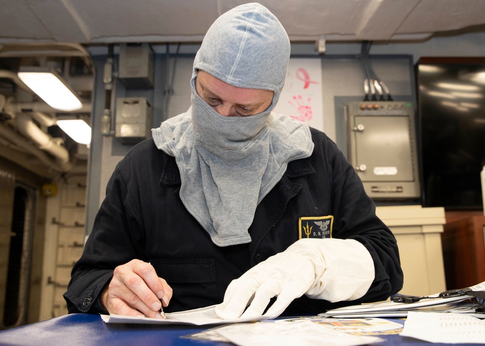 USS Tripoli General Quarters Drill