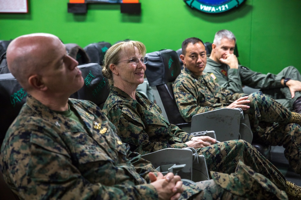 U.S. Navy Medical Leadership Visit MCAS Iwakuni