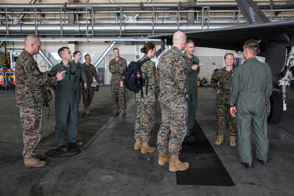 U.S. Navy Medical Leadership Visit MCAS Iwakuni