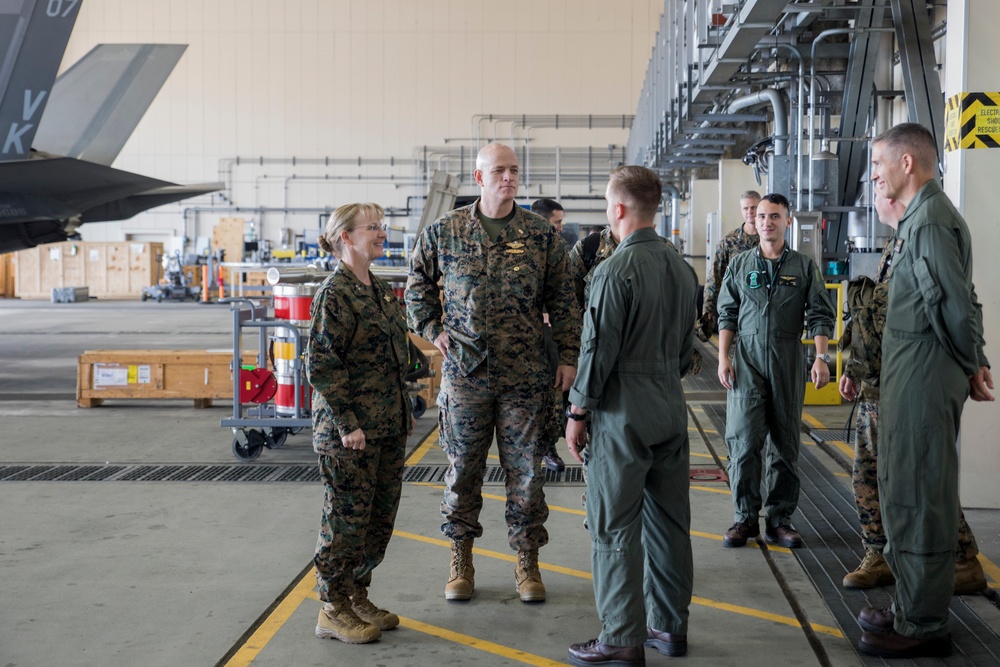 U.S. Navy Medical Leadership Visit MCAS Iwakuni