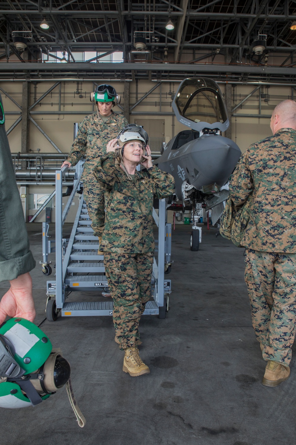 U.S. Navy Medical Leadership Visit MCAS Iwakuni