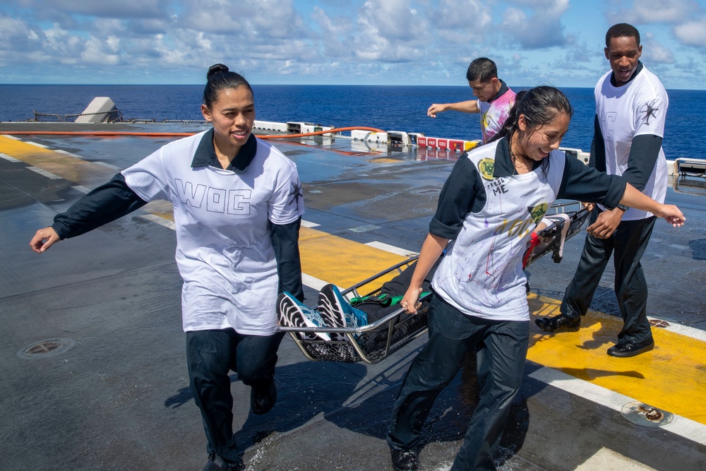 USS Tripoli Crossing the Line Ceremony