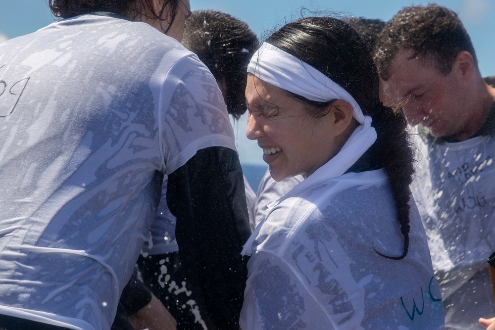 USS Tripoli Crossing the Line Ceremony