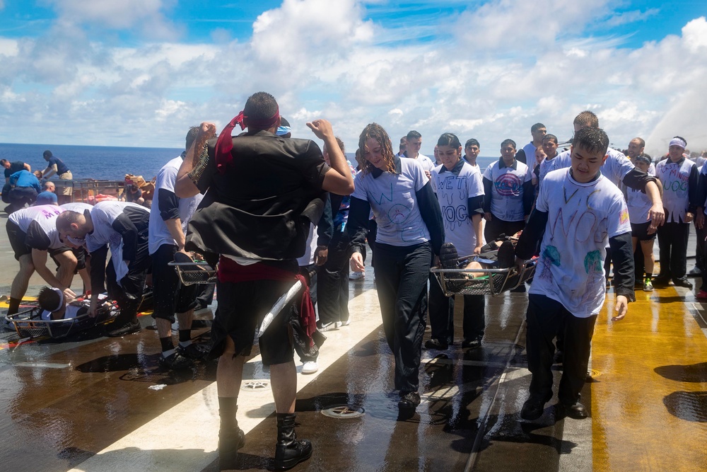 USS Tripoli Crossing the Line Ceremony