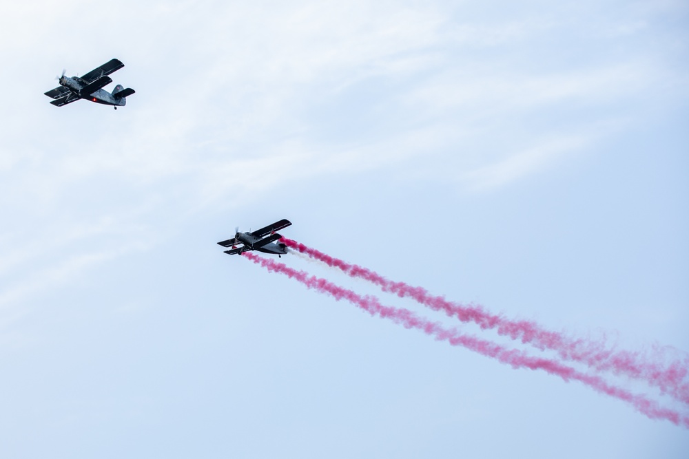 3-501st AHB Take to the Sky for Latvia’s Proclamation Day Parade