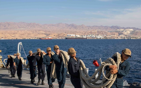 USS Nitze Daily Operations