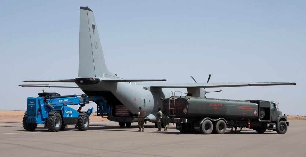 IAF lands at AB 201