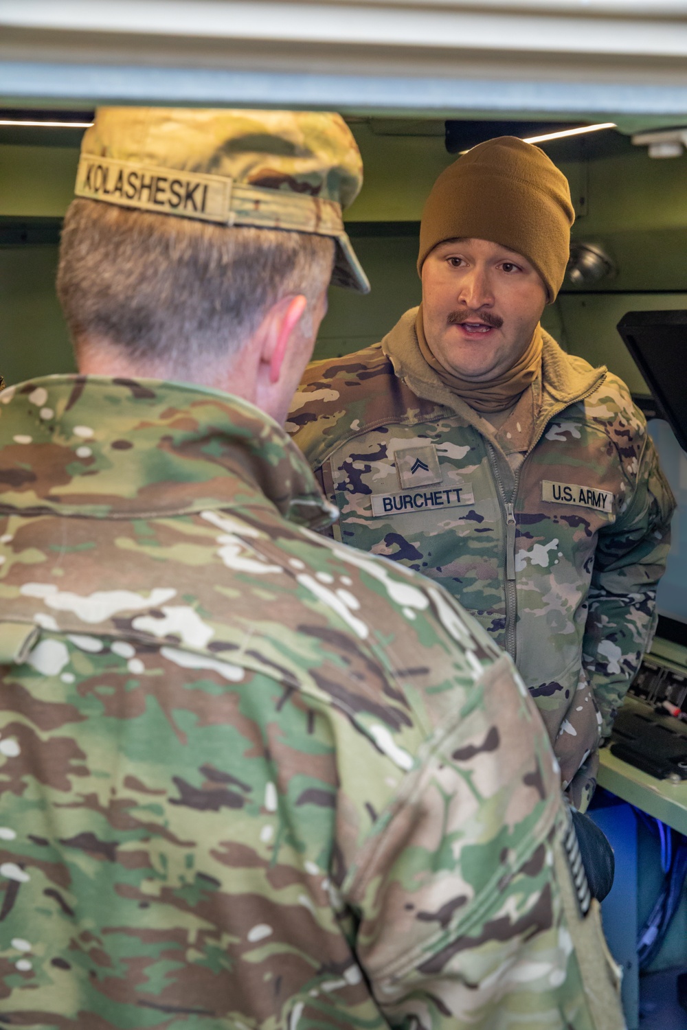 V Corps Commander Receives Tour of Powidz Facilities