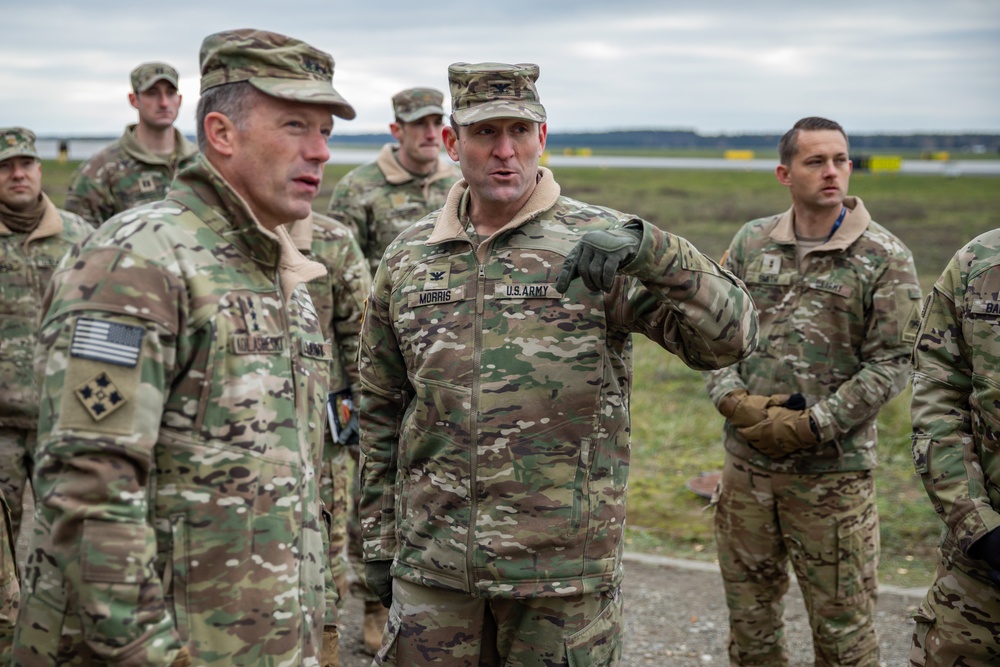 V Corps Commander Receives Tour of Powidz Facilities