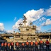 USS CHANCELLORSVILLE CONDUCTS RAS WITH USS RONALD REAGAN