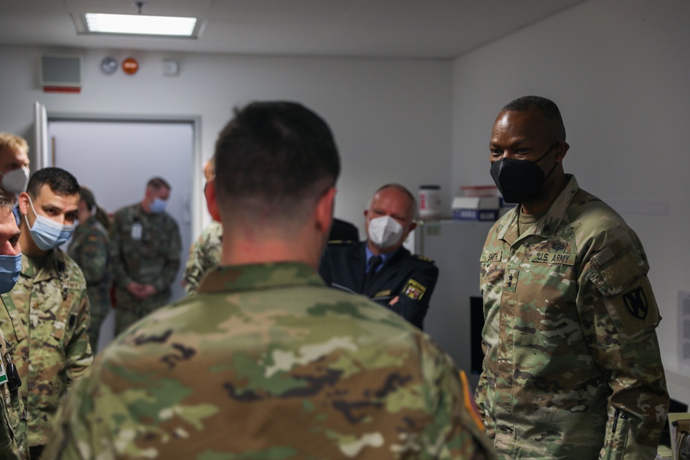 21st Theater Sustainment Command Visits Sembach Correctional Facility