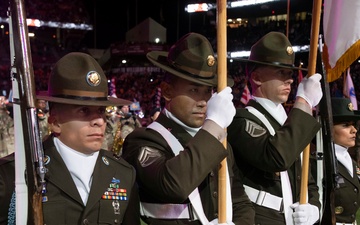 University of South Carolina salutes the troops