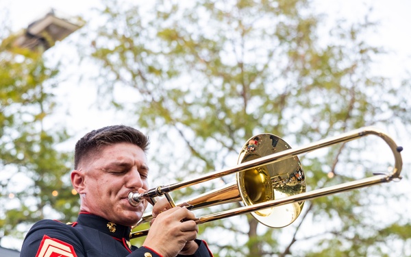 Marine Forces Reserve Band Performs at the State Fair of Texas