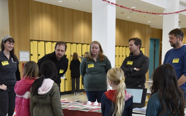 USACE Partners with DoDEA Students for Tree Planting in Wiesbaden