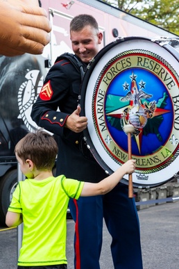 Marine Forces Reserve Band Performs at the State Fair of Texas