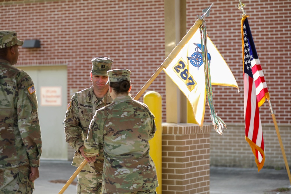 287th Quartermaster Company, 3rd Division Sustainment Brigade receives new commander