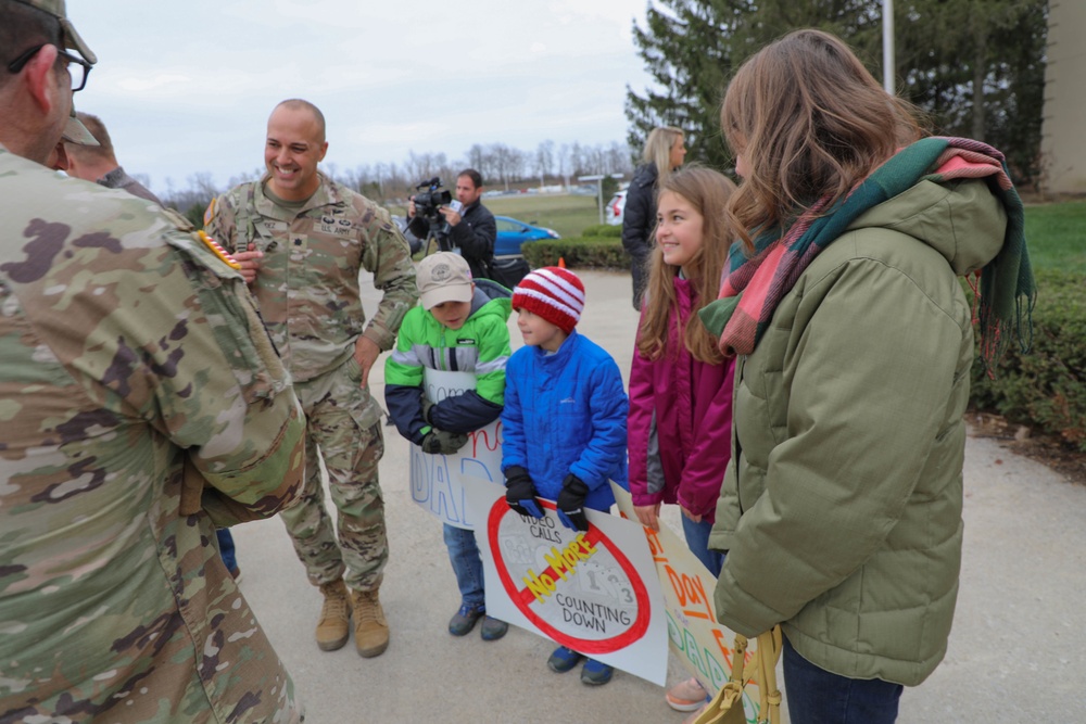 Kentucky Soldiers return home