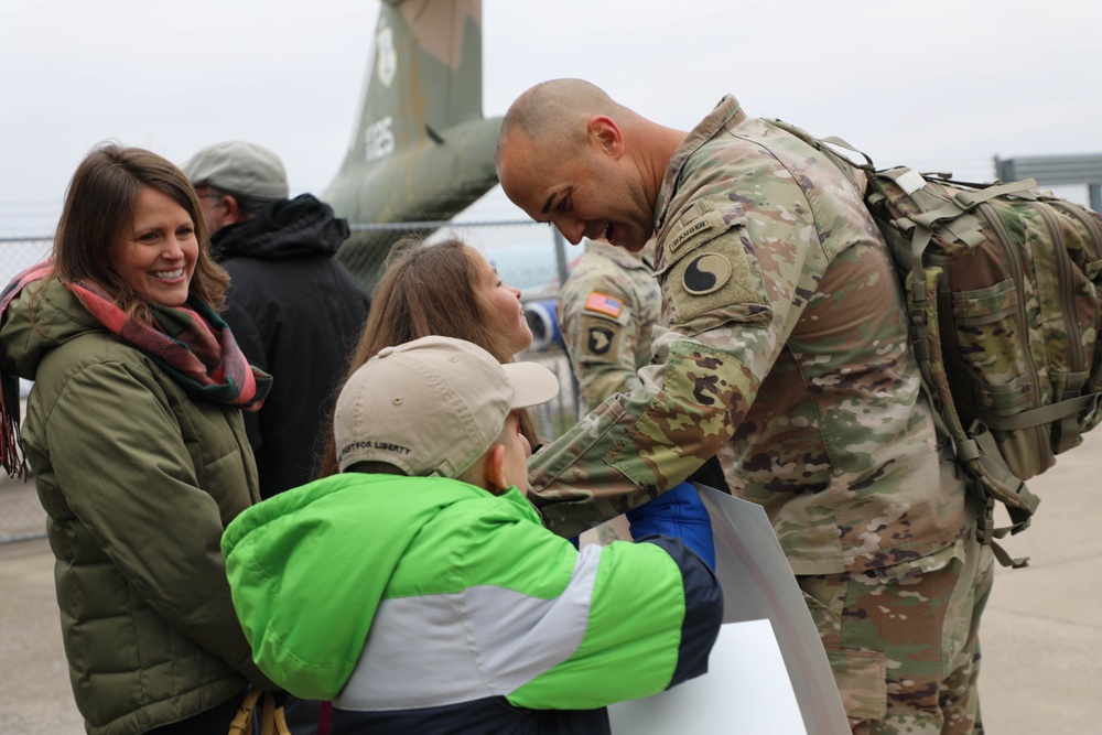 Kentucky Soldiers return home