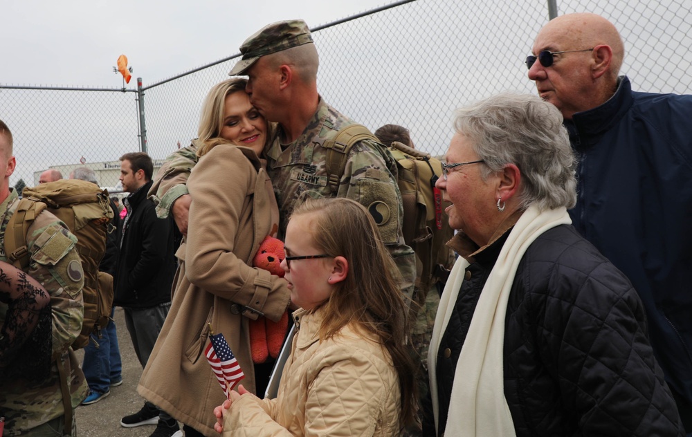 Kentucky Soldiers return home