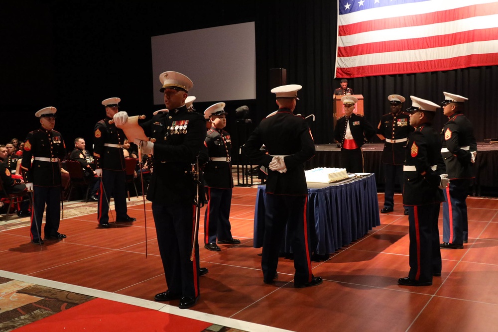 Sacramento Marines Celebrate 247th Marine Corps Birthday