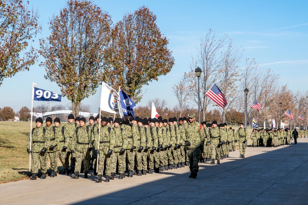 Recruit Training Command Outside Military Drill