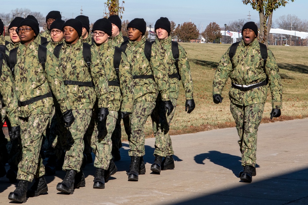 Recruit Training Command Outside Military Drill