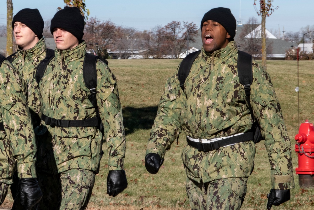 Recruit Training Command Outside Military Drill