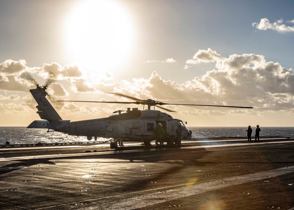 USS George H.W. Bush Daily Operations