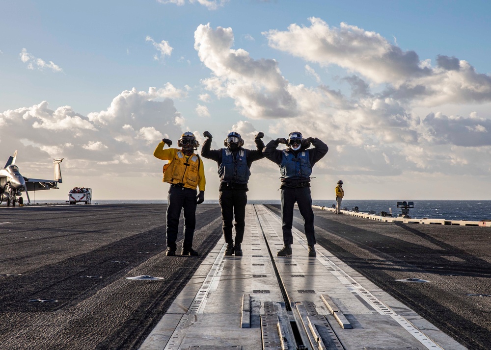 USS George H.W. Bush Daily Operations