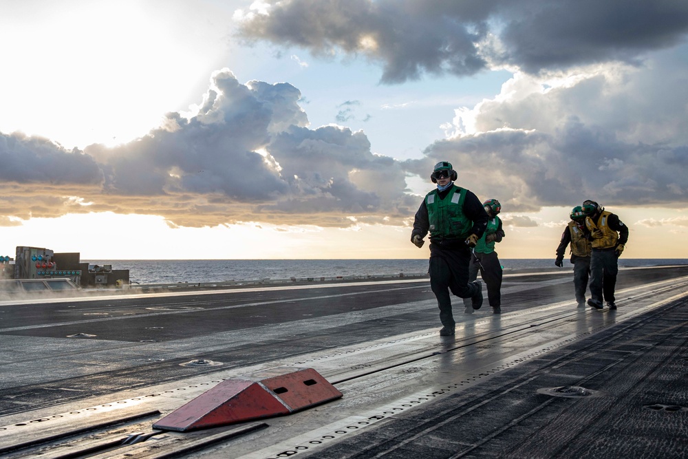 USS George H.W. Bush Daily Operations